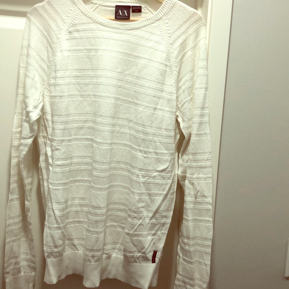 Never worn A/X white sweater
